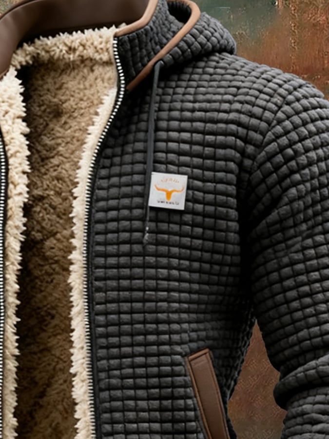 Men’s Borg-Lined Winter Jacket