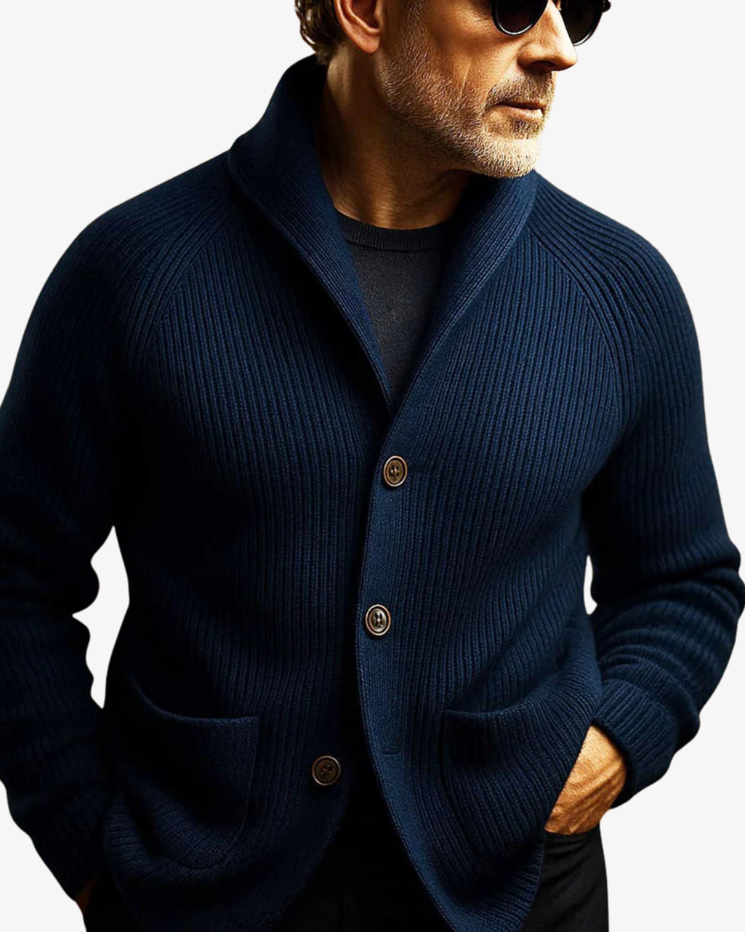 Men’s Button-Up Cardigan