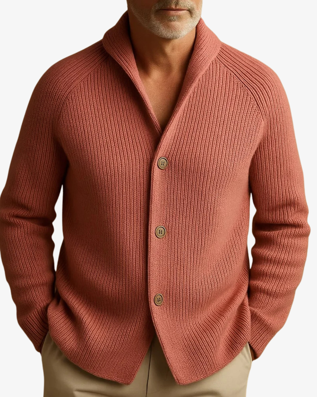 Men’s Button-Up Cardigan