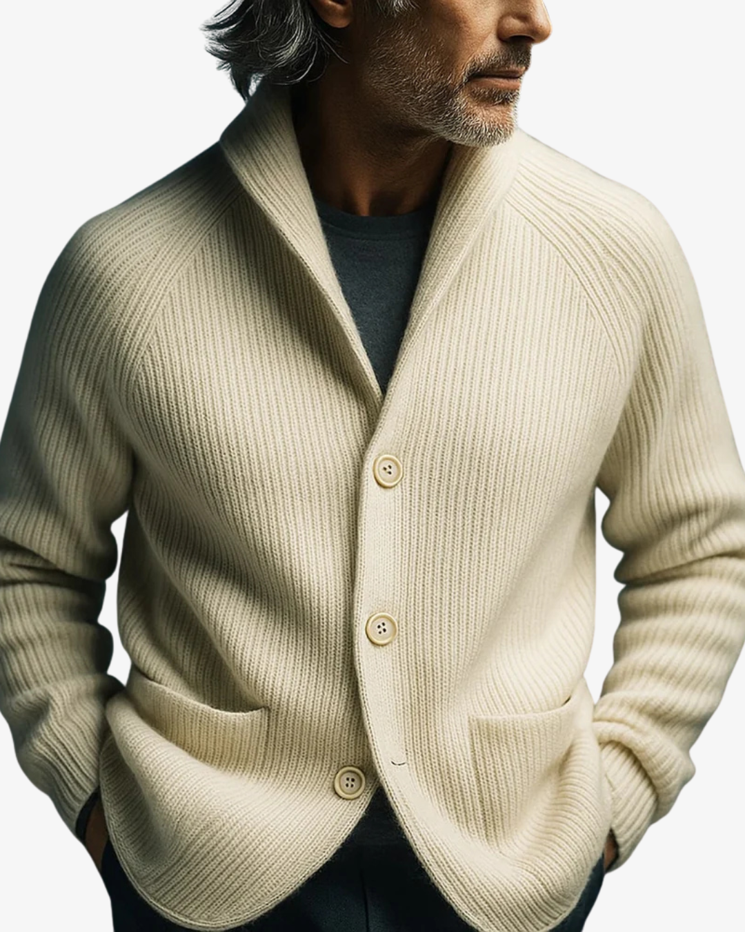 Men’s Button-Up Cardigan