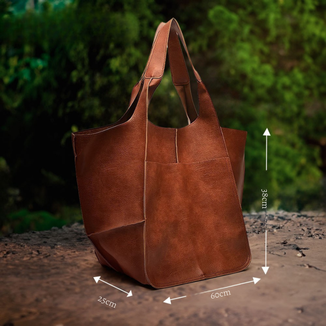 Laura | Everything with you, nothing too heavy — Spacious Leather Bag