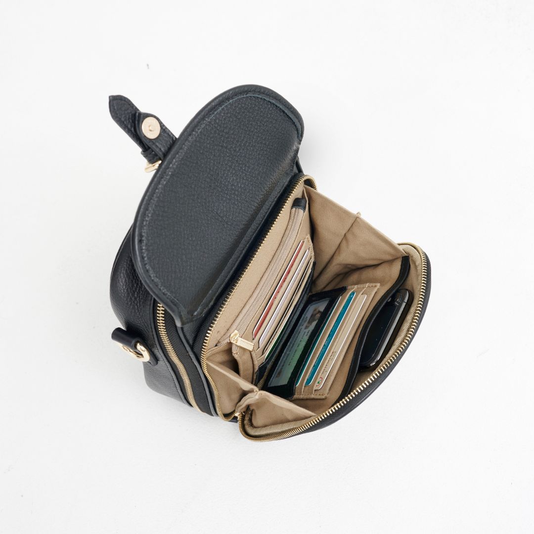 Raven Mini-Messenger - Black