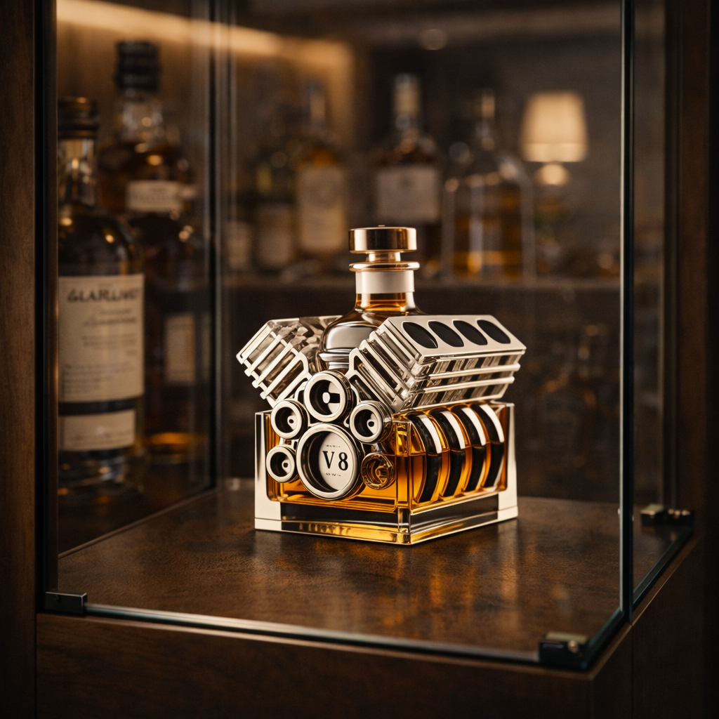 Whiskey Bottle - Motor Edition
