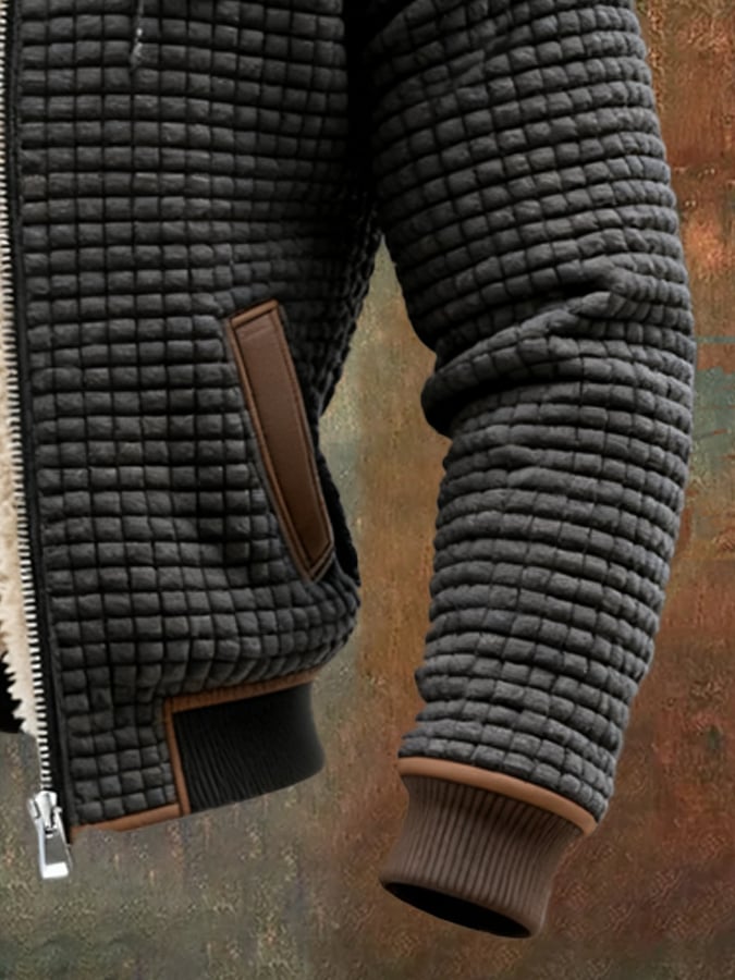 Men’s Borg-Lined Winter Jacket