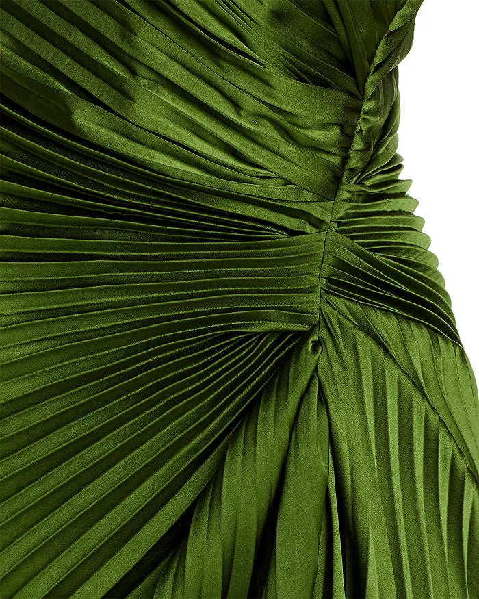 Aurelia | One-Shoulder Pleated Dress