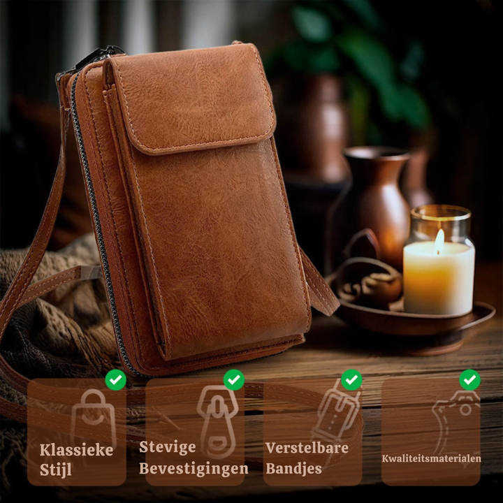 Nicole | Compact Leather Handbag for Every Day