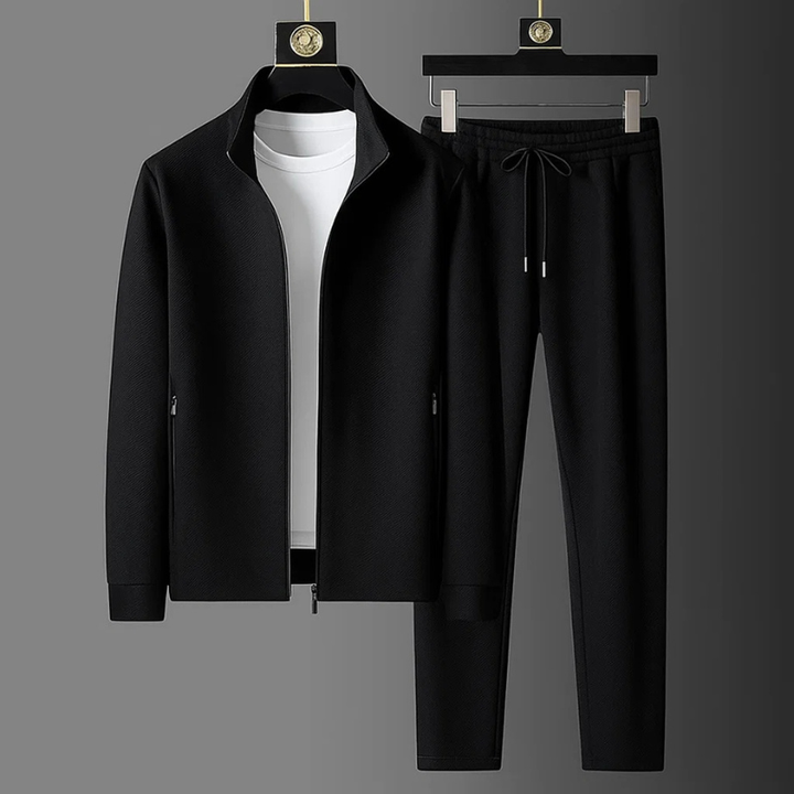 Men’s Zip-Up Tracksuit Set