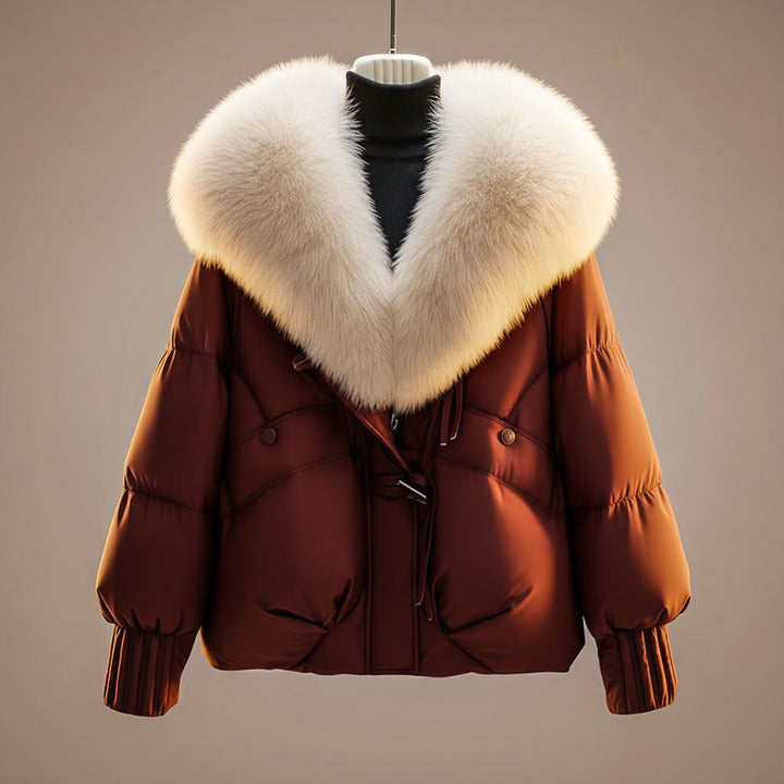 Women’s Faux-Fur Collar Puffer Jacket