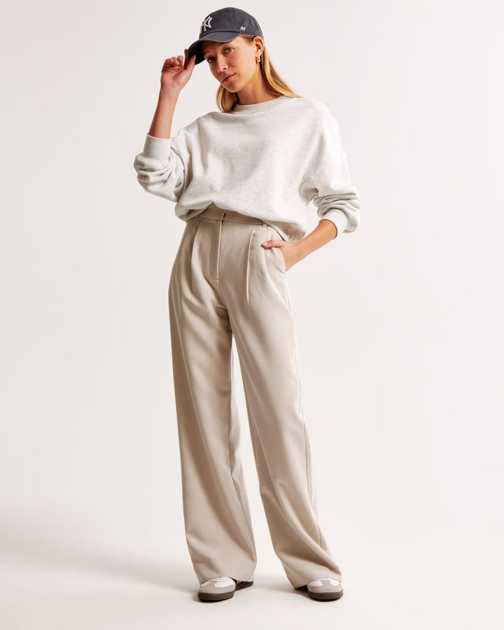 Women’s High-Waisted Wide-Leg Trousers