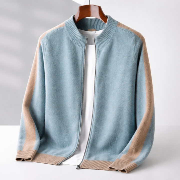 Men’s Wool Quarter-Zip Jumper