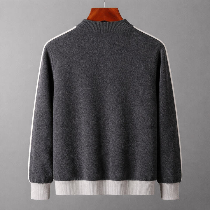 Men’s Wool Quarter-Zip Jumper