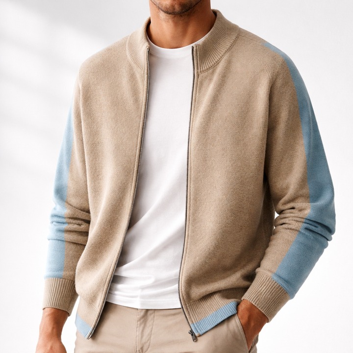 Men’s Wool Quarter-Zip Jumper