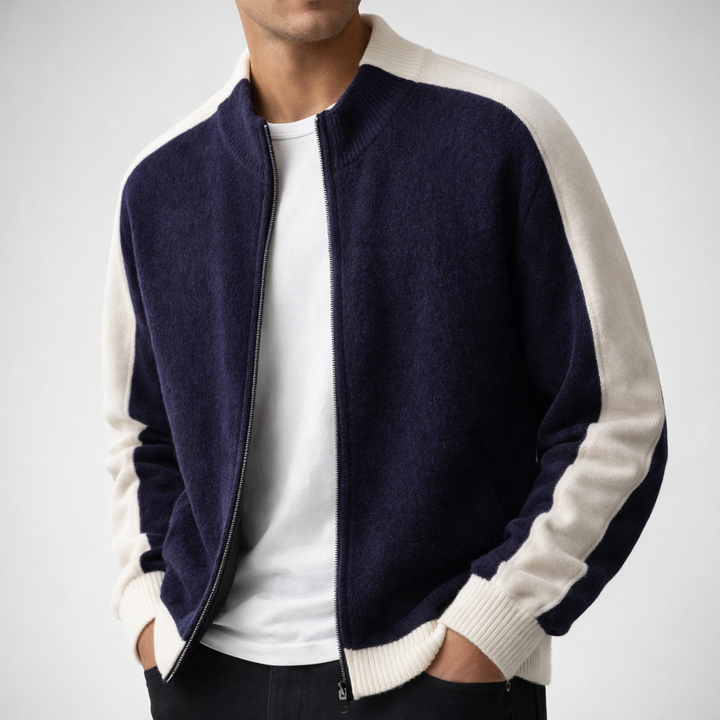 Men’s Wool Quarter-Zip Jumper
