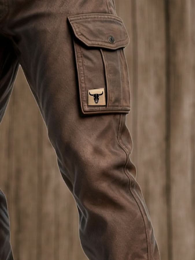 Men’s Multi-Pocket Cargo Trousers