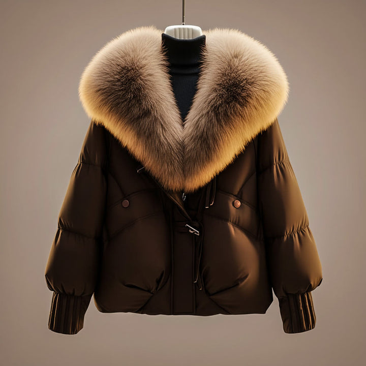 Women’s Faux-Fur Collar Puffer Jacket