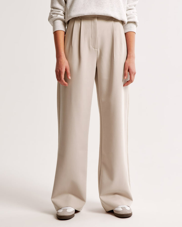 Women’s High-Waisted Wide-Leg Trousers