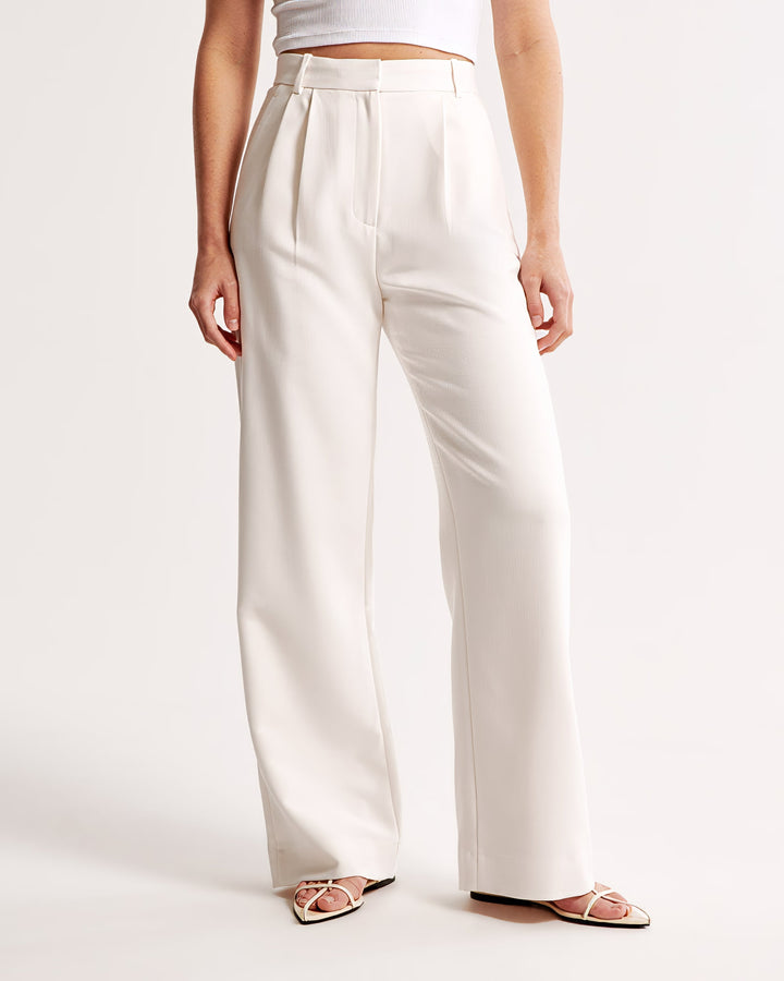 Women’s High-Waisted Wide-Leg Trousers