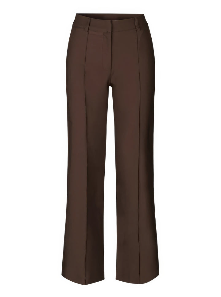 Women’s High-Waisted Styled Wide-Leg Trousers