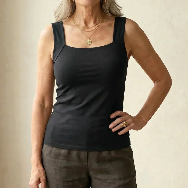 Women’s Built-In Bra Vest Top