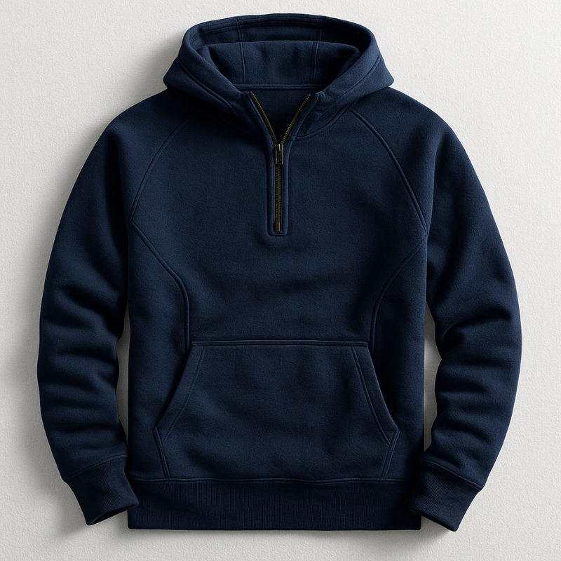 Men’s Quarter-Zip Pullover Hoodie
