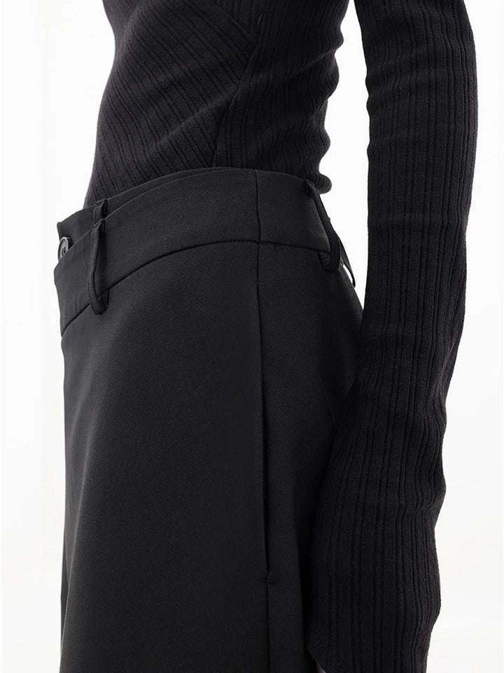Women’s Asymmetric Wide-Leg Trousers