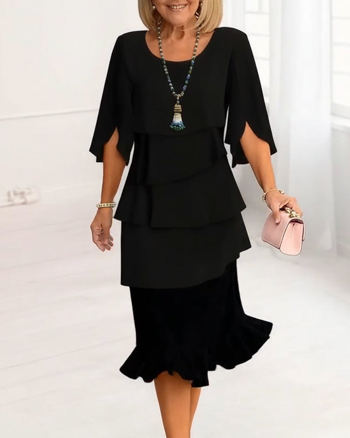 Sophie | Elegant, flowing dress with frills