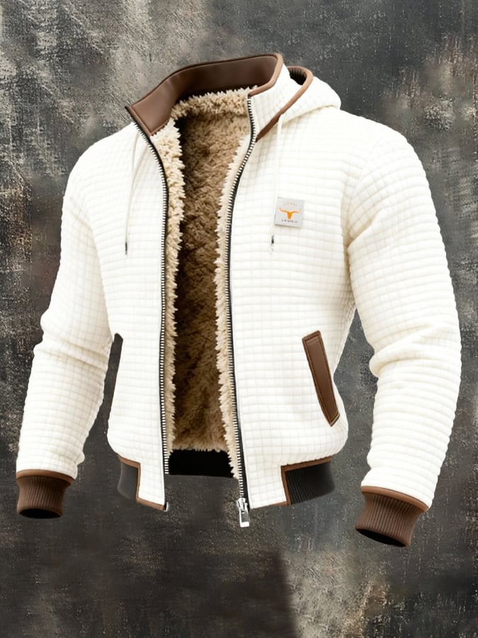 Men’s Borg-Lined Winter Jacket