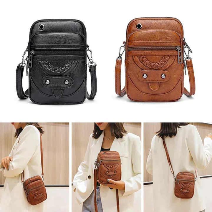 Vellana | Timeless and Familiar — Vintage Leather Shoulder Bag
