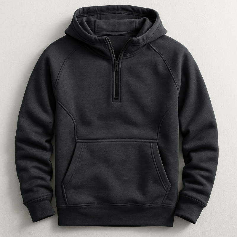 Men’s Quarter-Zip Pullover Hoodie