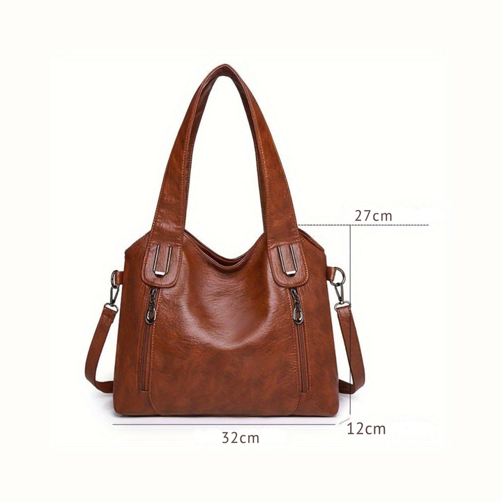 Emma | Timeless and Familiar — Retro Leather Shoulder Bag