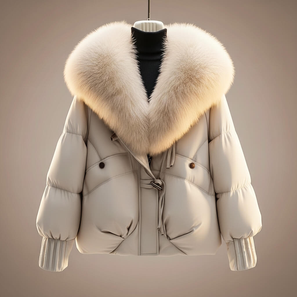 Women’s Faux-Fur Collar Puffer Jacket