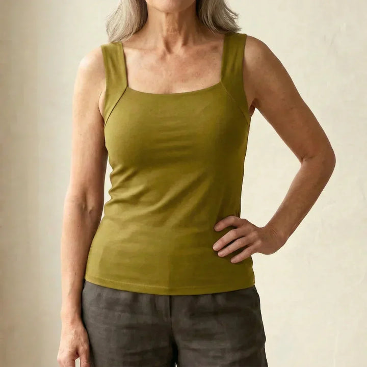Women’s Built-In Bra Vest Top