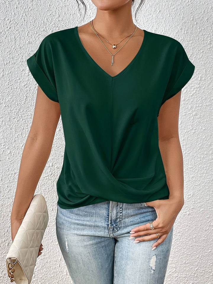 Women’s Casual Sweetheart-Neck T-Shirt