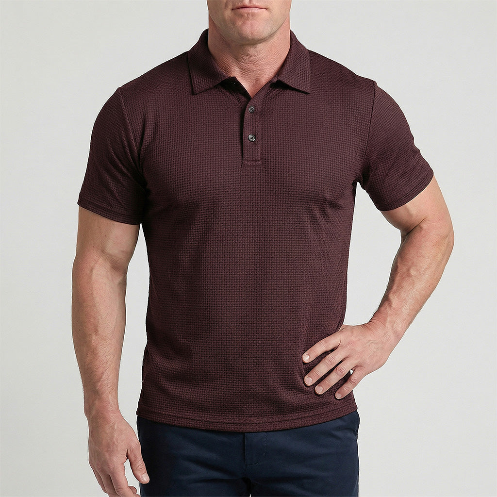 Capri - Men's Silk Polo Shirt