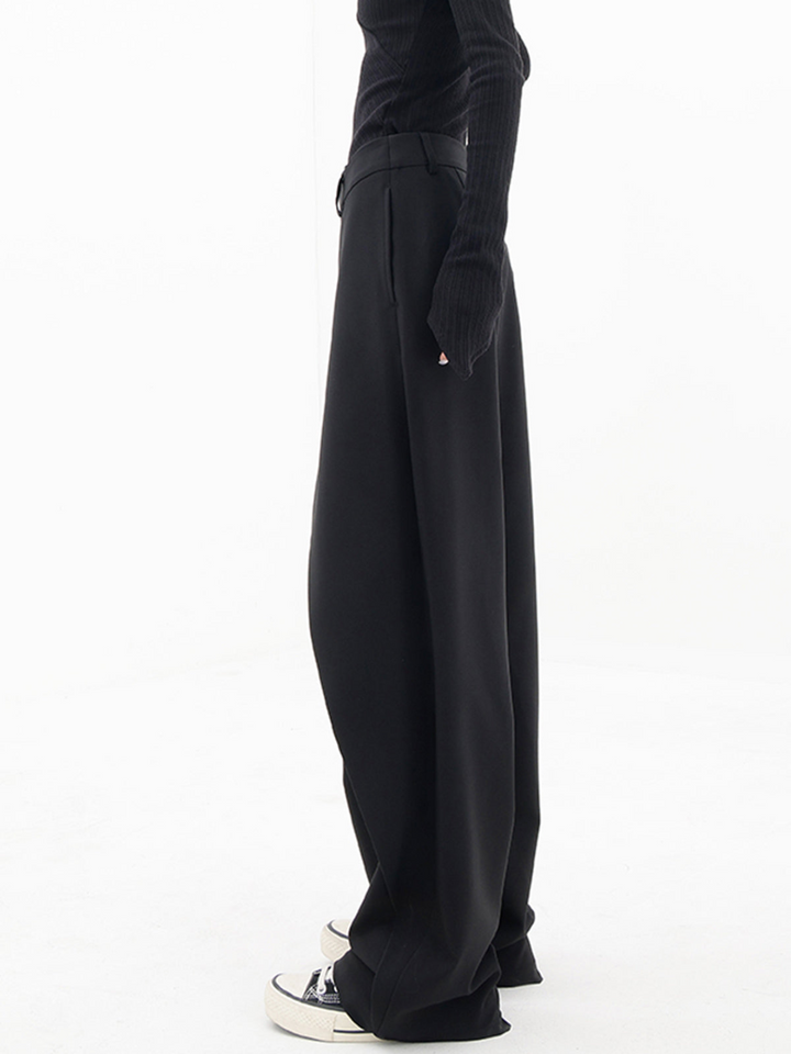 Women’s Asymmetric Wide-Leg Trousers