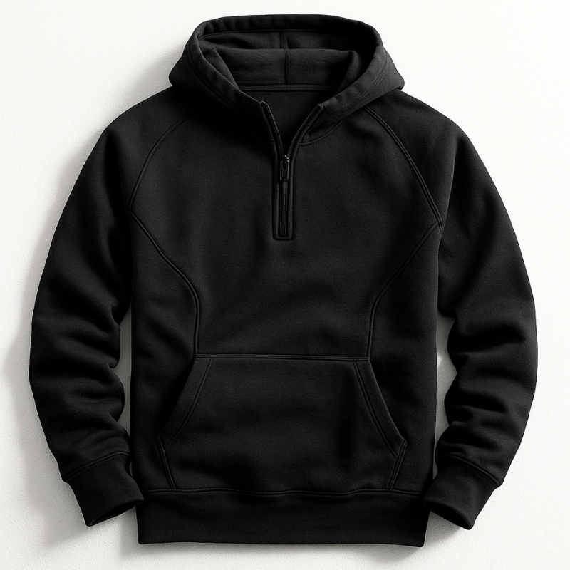 Men’s Quarter-Zip Pullover Hoodie