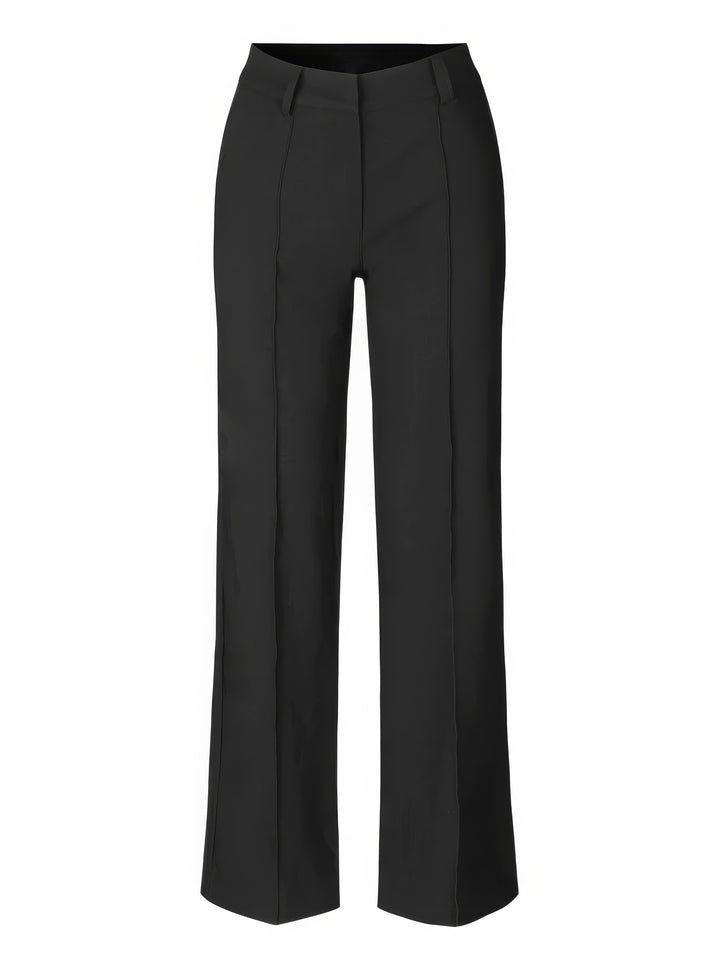 Women’s High-Waisted Styled Wide-Leg Trousers