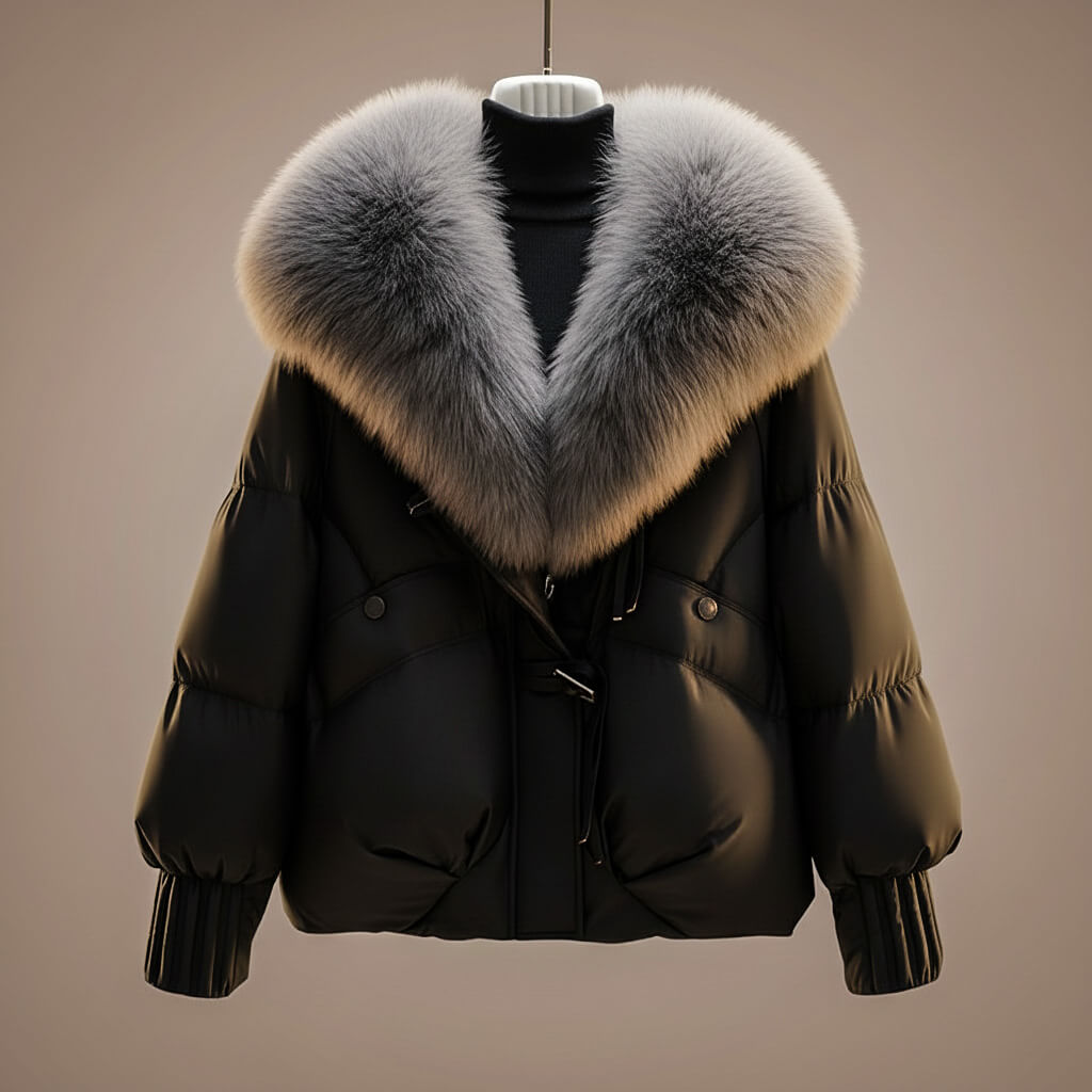 Women’s Faux-Fur Collar Puffer Jacket