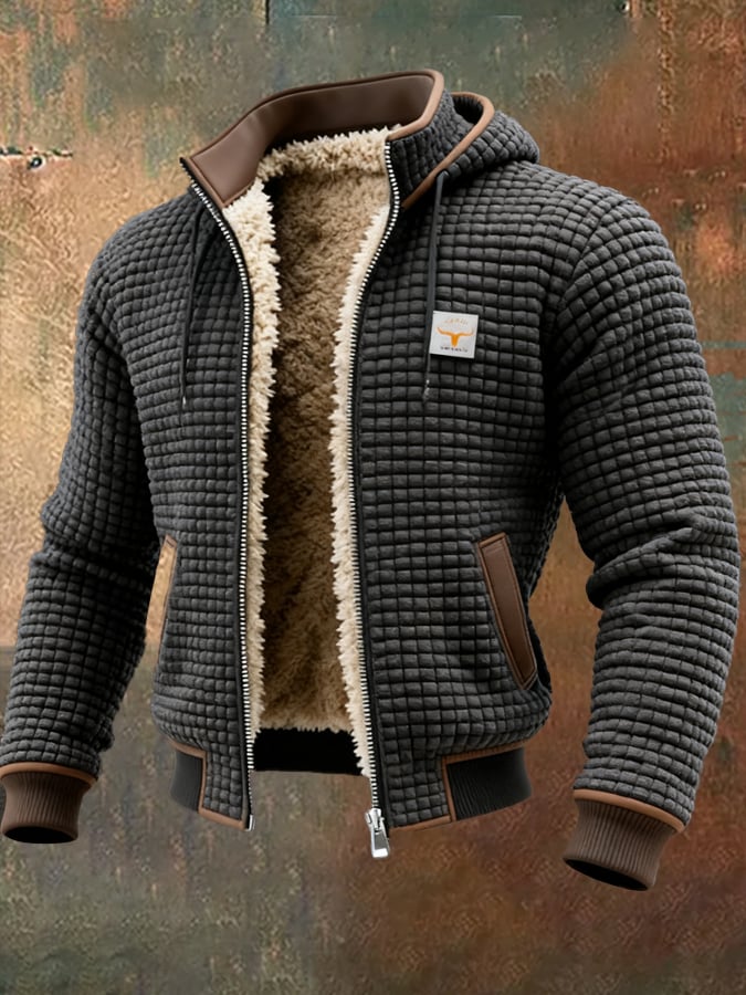 Men’s Borg-Lined Winter Jacket