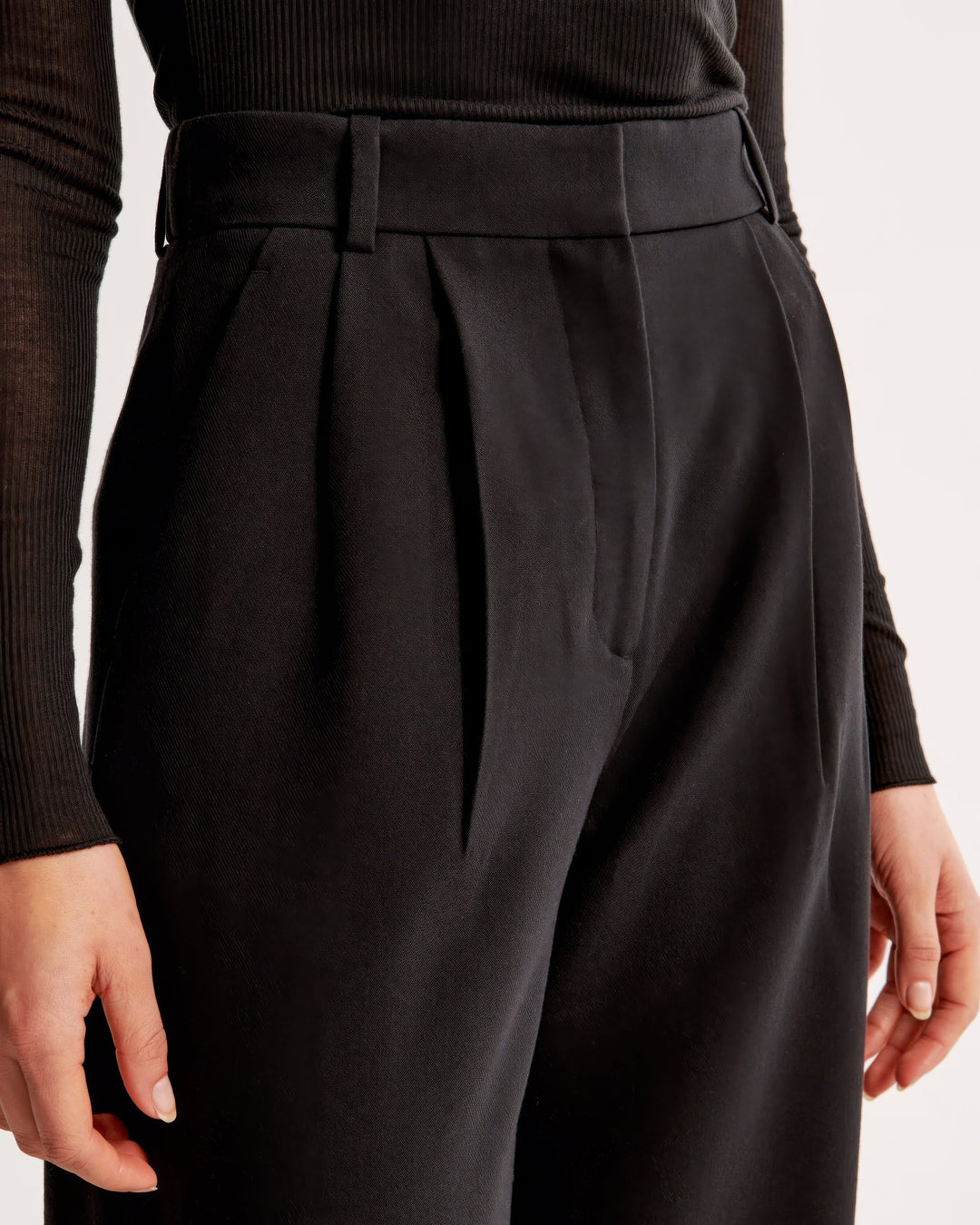 Women’s High-Waisted Wide-Leg Trousers