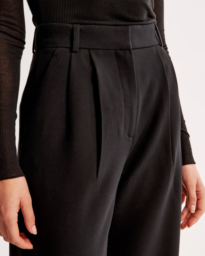 Women’s High-Waisted Wide-Leg Trousers