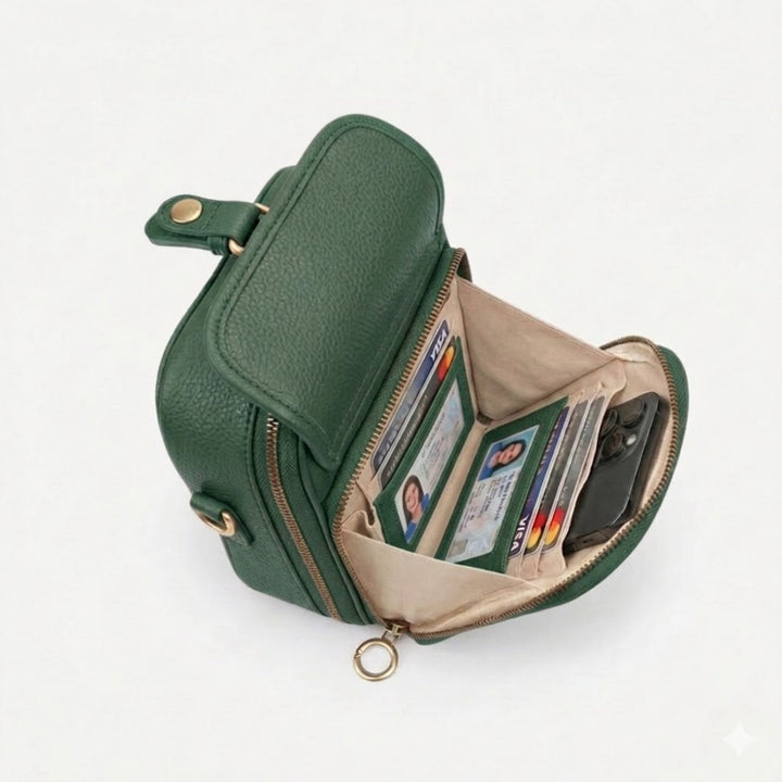 Sienna Mini-Messenger - Cognac