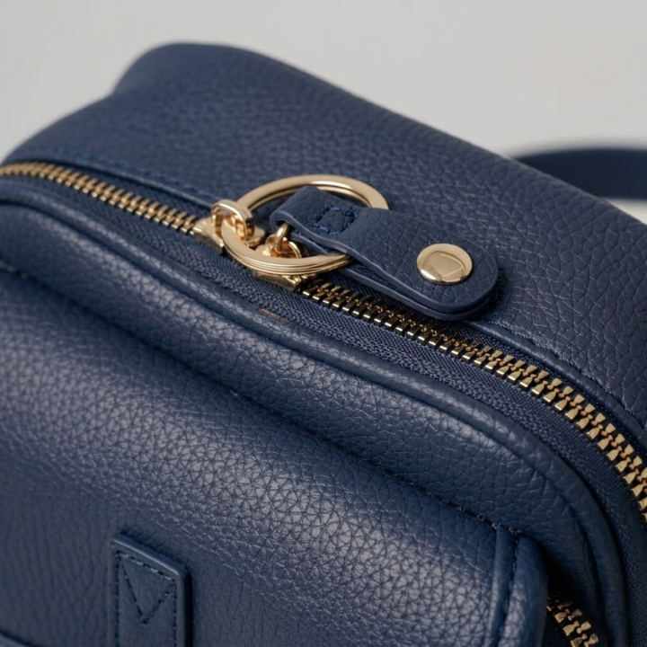 Sienna Mini-Messenger - Cognac