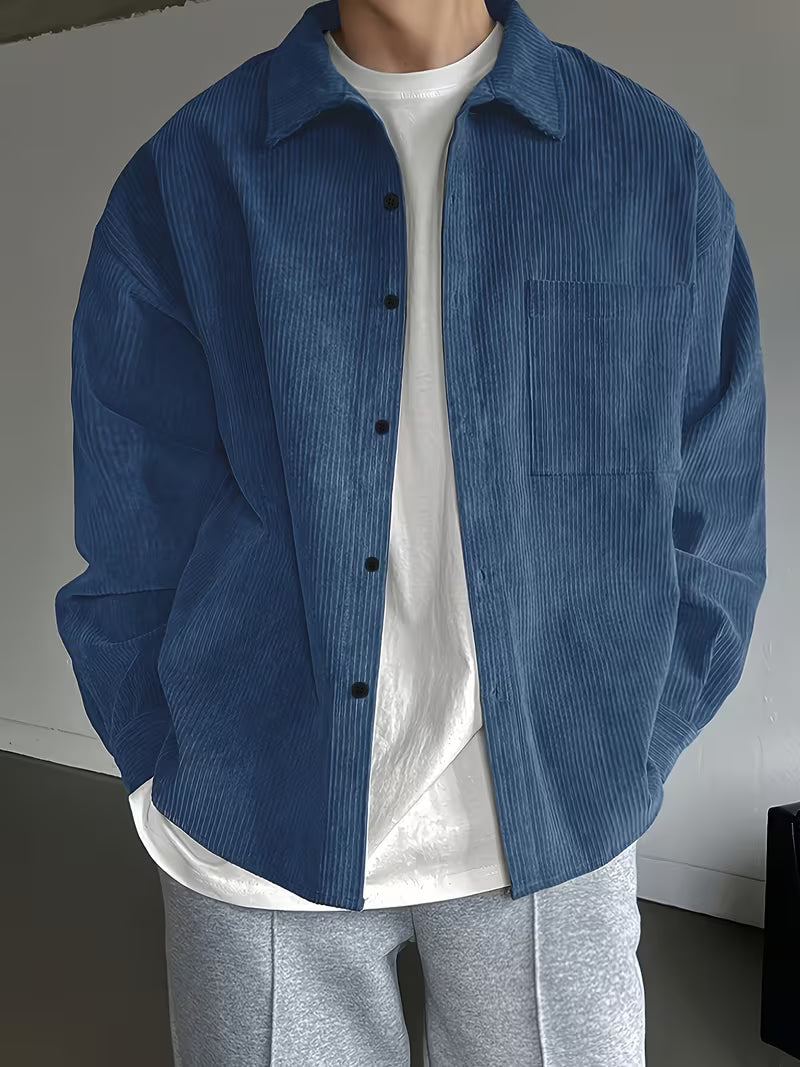 Men’s Oversized Corduroy Overshirt