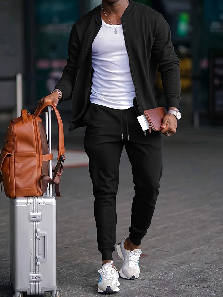 Men’s Relaxed Zip Jacket & Jogger Set