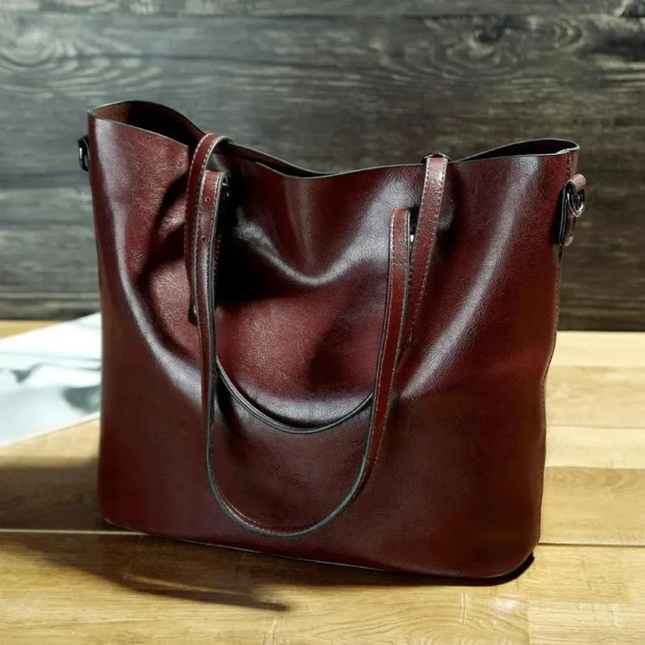 Nicole | Carry it all day — Leather Shoulder Bag