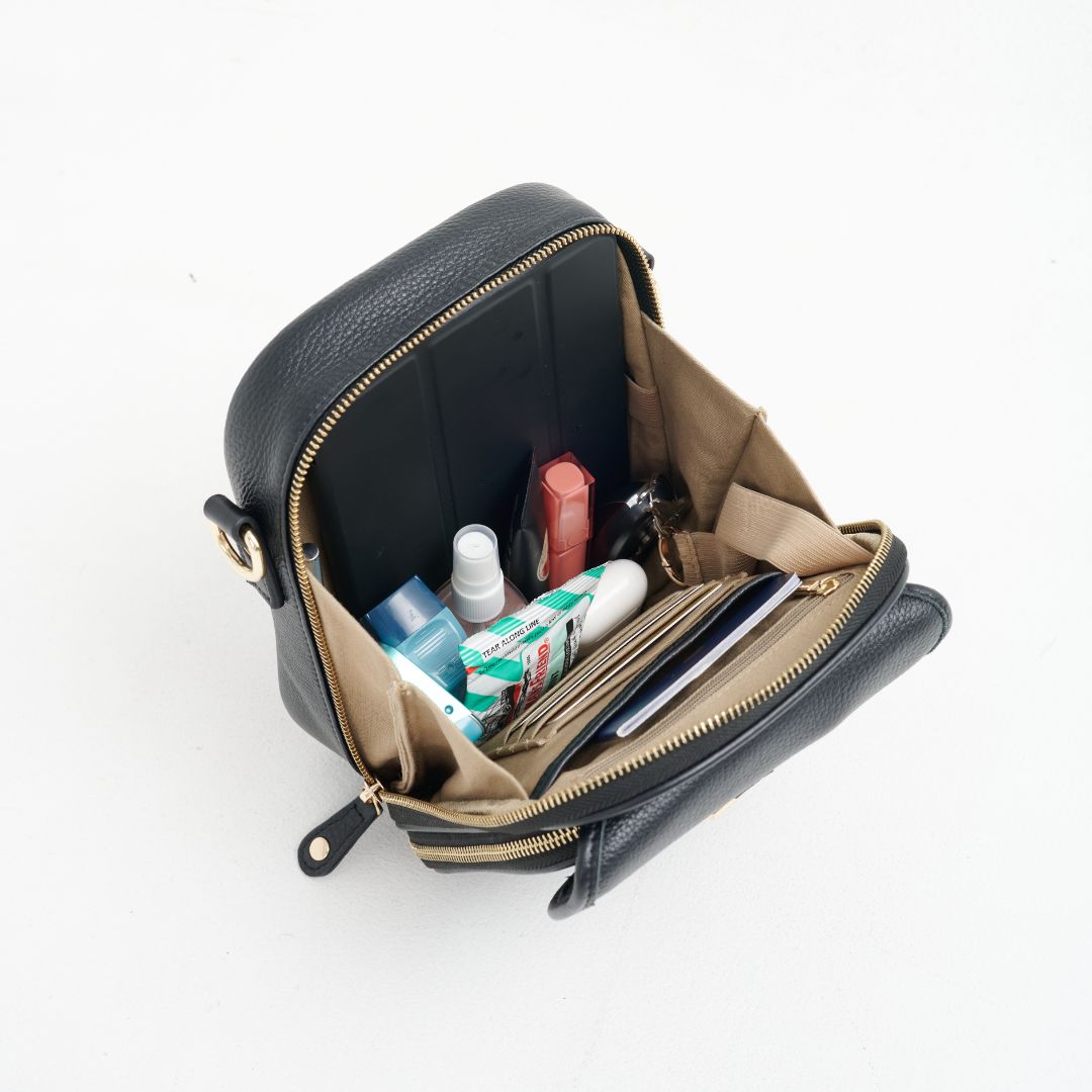 Raven Mini-Messenger - Black