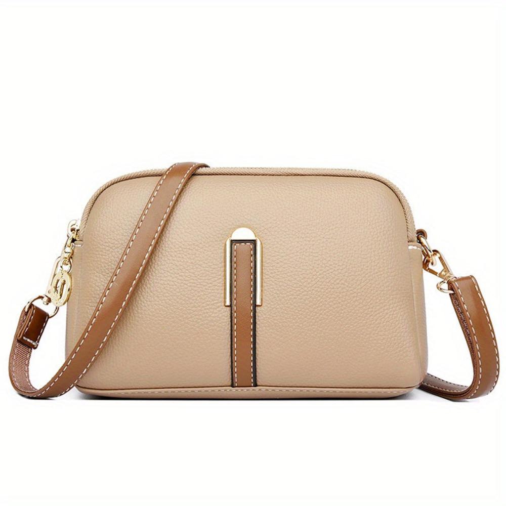 Mila | Small but Spacious — Leather Shoulder Bag