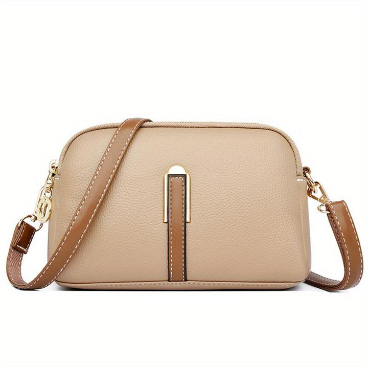 Mila | Small but Spacious — Leather Shoulder Bag