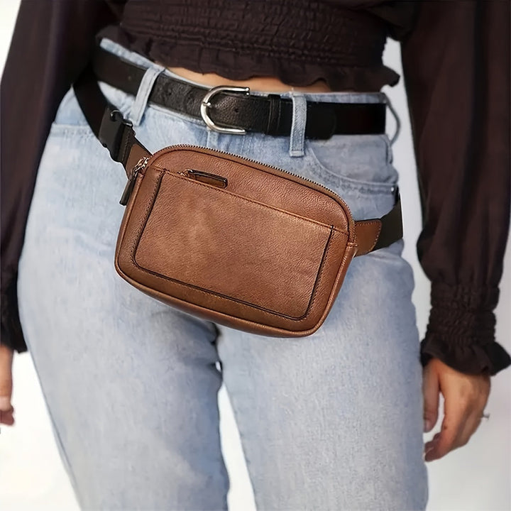 Aspen | Active and Free — Sporty Leather Shoulder Bag